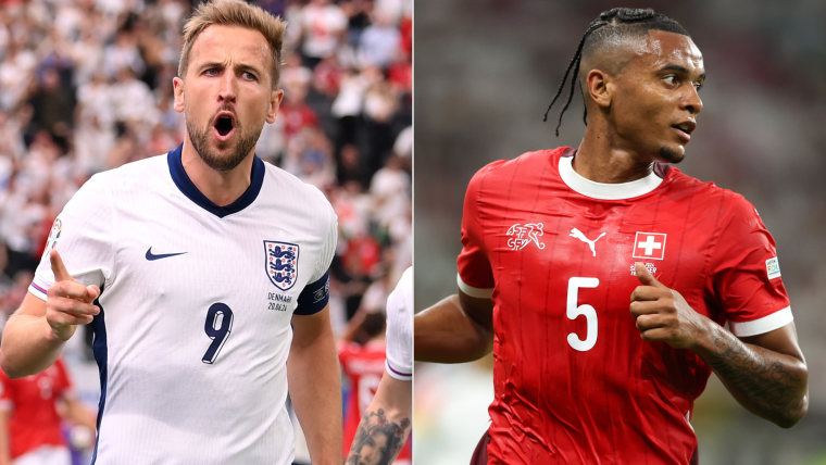 Euro 2024 quarter finals - England vs Switzerland